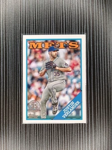 2023 Topps Baseball Justin Verlander 2t88-1 New York Mets - Bild 1 von 2