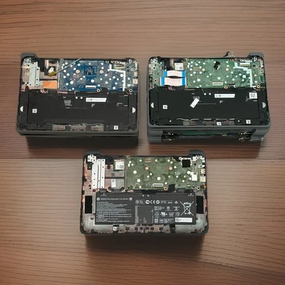 *Lote de 14* Piezas de componentes internos de batería y placa base HP Chromebook II G8 Foto 1 de 4