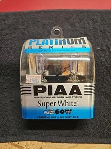 PIAA Platinum Series 9005 Head Lamp Replacement Bulbs 60W XTRA Pre-owned/New - Picture 1 of 6
