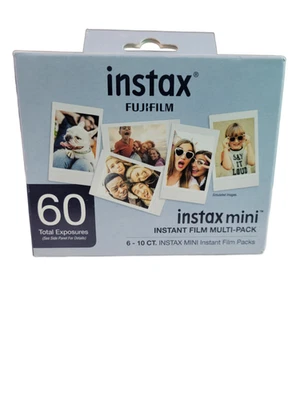 Fujifilm Instax Mini Instant Film (60 Exposures) #600016111 - Image 1 of 4
