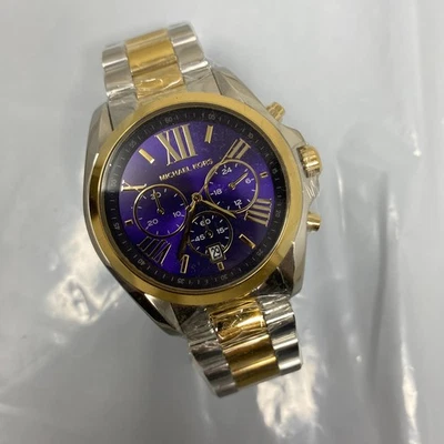 Michael Kors Women's Bradshaw Chronograph Two-Tone Watch MK5976 - Image 1 of 4