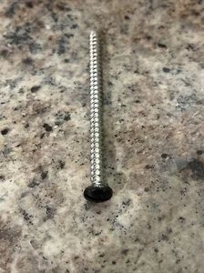 3 inch Shutter Screws with Black Heads Pack Of 4 - Picture 1 of 2