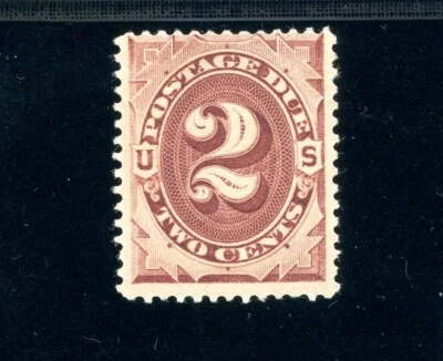 USAstamps Unused VF US 1879 Postage Due Scott J16 OG MLH - Image 1 of 2