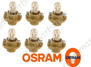6-Mercedes Instrument Cluster Bulb 1.5w Beige Socket Base Dash Panel 62111391260 - Picture 1 of 1