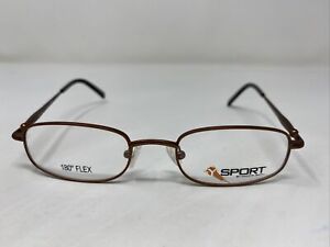 Dakota Smith SPORT PULSE BROWN 46-18-135 Metal Full Rim Eyeglasses Frame P494