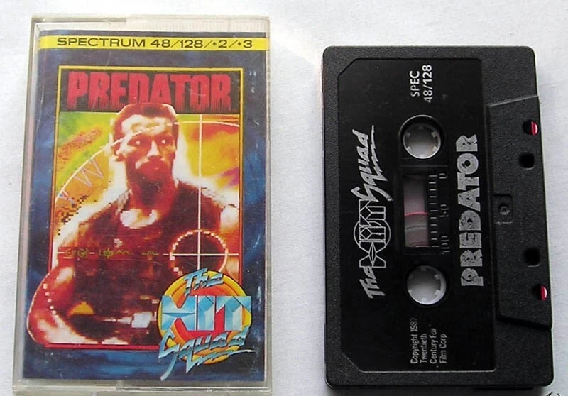 Sinclair ZX Spectrum 48K Game - PREDATOR - Hit Squad - Tested & Working - Image 1 of 1