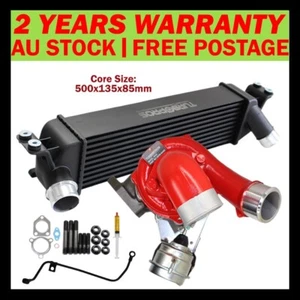 GEN1 High Flow Turbo+85mm Intercooler+Oil Feed Pipe For Hyundai iMax D4CB 2.5L - Picture 1 of 14