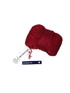 1 - 100g Ball Malabrigo Baby Silkpaca Yarn 0611 Ravelry Red Lace Alpaca Silk - Picture 1 of 1