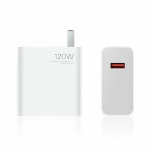 Xiaomi 120W Original Fast Charger Plug Ladegerät - weiß - ohne Kabel  US/non-EU - Bild 1 von 1