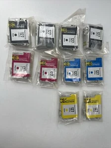 Replacement Epson 127 Ink Cartridge-black, yellow , magenta, cyan lot of 10 - Picture 1 of 2