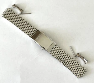 Original MIDO Ocean Star For M026830A / M026807A Mesh Steel Watch Band Bracelet - Picture 1 of 3