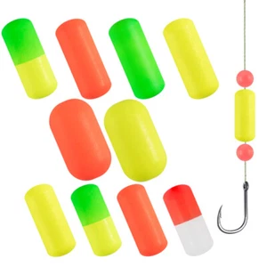 Dr.Fish 30 flotadores de pesca bobbers espuma giratoria arnés plataforma fabricación de señuelos - Imagen 1 de 19