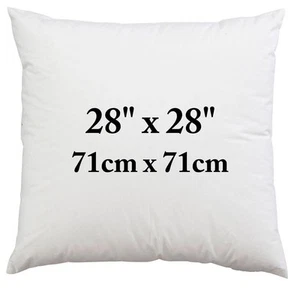 Almohadillas de cojín de 28" x 28" pulgadas almohadilla interior relleno cojín inserto - Viene en paquete de 4 - Imagen 1 de 1