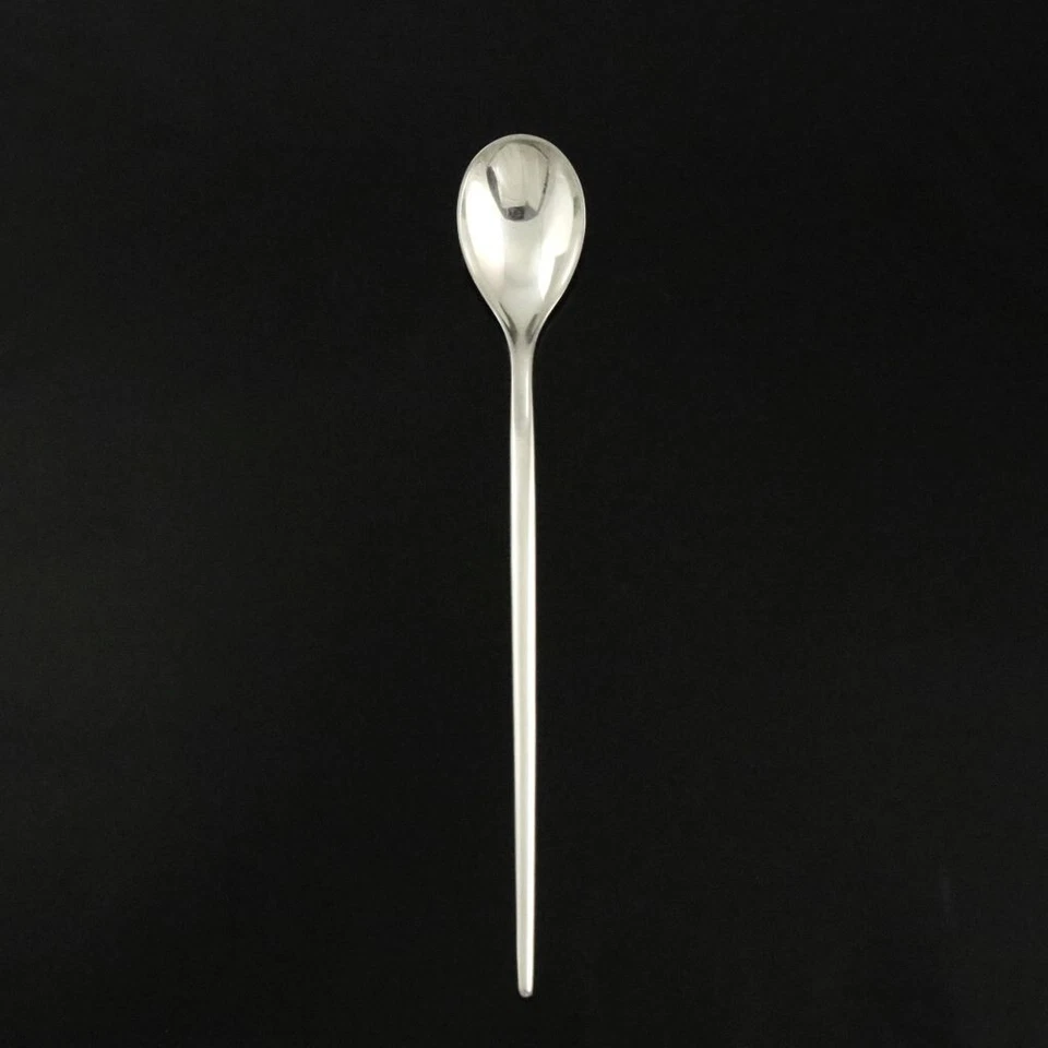 Ole Hagen for A. Michelsen. Sterling Silver Iced Tea / Latte Spoon - Tulip - Image 1 of 1