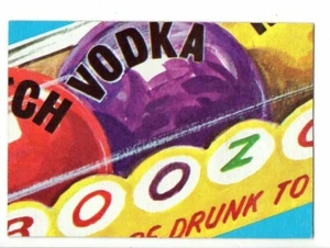 1974 Wacky Packages Series 7 PUZZLE PIECE MIDDLE CENTER - Imagen 1 de 2