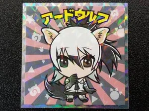 Pegatinas Bikkuriman Sello Kemono Friends Man No.18 Aardwolf - Imagen 1 de 2