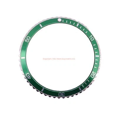 39MM Vostok Stainless Steel Bezel with Aluminum Insert and 12 Hour Mark Lume Dot - Image 1 of 2