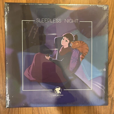 LOFI GIRL Sleepless Night Opaque Purple Violet  Vinyl LP NEW IN HAND 1373/1700 - Image 1 of 3