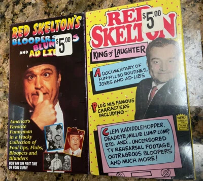 Vintage Factory SEALED Red Skelton Documentary Bloopers King Of Comedy VHS Lot 2 - Image 1 of 4