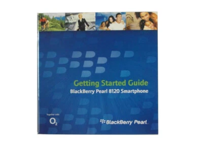 Genuine Blackberry Pearl 8120 Manual & CD Software NEW - image 1 of 2