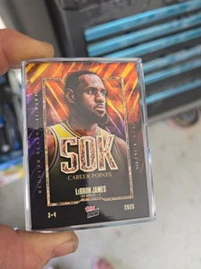 LeBron James 2025 TOPPS NOW #12 Special Edition 50k Career points! - Picture 1 of 2