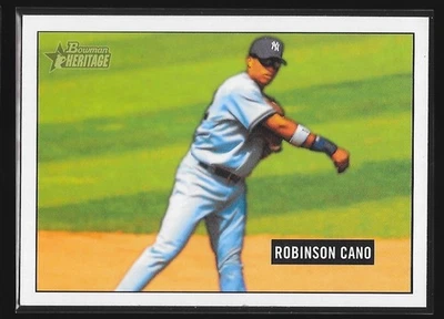 Bowman Heritage 2005 - Robinson Cano #49 Yankees de Nueva York Foto 1 de 2