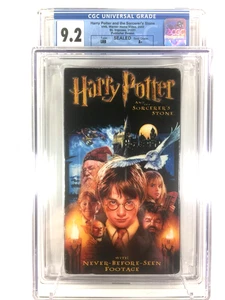 CGC Harry Potter & the Sorcerer's Stone Graded 9.2 VHS 2001 Daniel Radcliffe NEW - Picture 1 of 5
