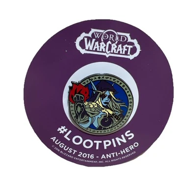 Loot Crate Lootpin World of Warcraft "Anti-Hero 2016" 1" Enamel Pin   - Image 1 of 3
