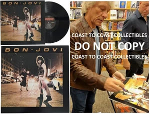 Jon Bon Jovi Signed Bon Jovi Album COA Exact Proof Autographed Vinyl Record - Picture 1 of 5