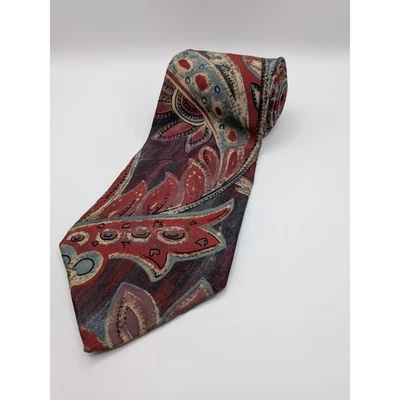 Corbata para hombre Oscar de la Renta de seda colección de alta costura cachemira Foto 1 de 4