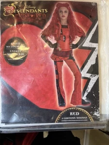 Geist Halloween Aufstieg des roten Kostüms, Kind Medium 8-10, fehlende Handschuhe - Bild 1 von 6