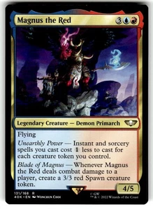 Magnus the Red Universes Beyond: Warhammer 40000 Regular MTG NM - Bild 1 von 2