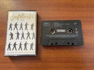 Genesis Live The Way We Walk Vol. 1 The Shorts Cassette Tape - Image 1 of 4