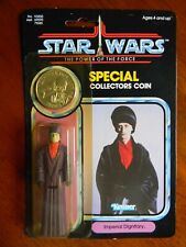 1984 Star Wars Power of the Force Imperial Dignitary 92 back w coin Gradable