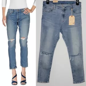 Denim And Supply Ralph Lauren Reed Crop Super Skinny Distressed Jeans Gr. 30 - Bild 1 von 10