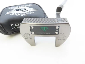 New Odyssey Toulon Garage Portland S/10 Charcoal 34" Putter Stroke lab + HC 34in - Picture 1 of 6