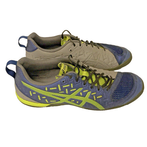 Scarpe da allenamento Asics Fortius 2 TR Gel S517Y blu grigio verde lime uomo 9