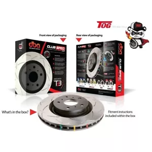 DBA42806S T3 4000 Series Front SLOTTED ROTORS AUDI A1 A3 SKODA OCTAVIA Pair - Picture 1 of 1