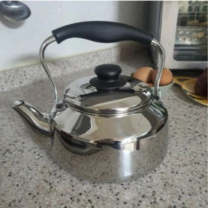 Tetera De Acero Inoxidable Sori Yanagi Acabado Espejo 2.5L IH Regalo De Japón - Imagen 1 de 8