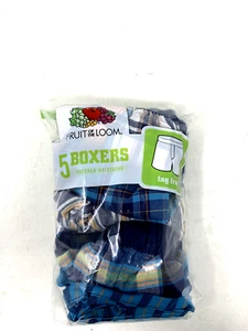 Fruit of the Loom Childrens Small Classic Fit 5-Pack Cotton Woven TagFree Boxers - Picture 1 of 5