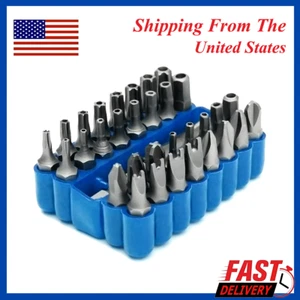 Bit Set Tamper Proof Security Torq Hex Star Spanner Tri Wing Screwdriver 33 Torx - Picture 1 of 11