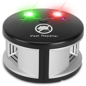New 360? Ultrasonic Pest Repeller - Electronic Plug-in Mouse Chaser for Indoors - Picture 1 of 5