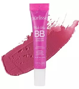 PURLISSE BB Blush Glow CHEEK COLOR In PRETTY PLUM - Picture 1 of 1
