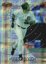 1997 (TIGERS) Bowman's Best Atomic Refractors #26 Tony Clark