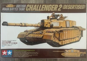 TAMIYA 1/35 British Main Battle Tank CHALLENGER 2 (Desertised) #35274 - Picture 1 of 2