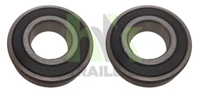 2 x 6004 2RS Sealed Bearings, ID20, OD42, W12mm, Hub, Trailer Rubber Sealed, - Picture 1 of 3