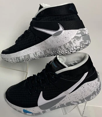 NEW Nike KD13 “Black Wolf Grey” & White / Men’s-Youth sz 4.5y / Women’s Size 6 - Image 1 of 4