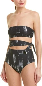 190 $ + Proenza Schouler Swim Badeanzug seitlich zum Binden Einteiler Small NEU Monokini - Bild 1 von 9