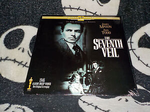 The Seventh Veil NEW SEALED Laserdisc LD James Mason Ann Todd Free Shipping