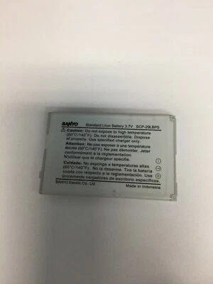 Batería Sanyo SCP-29LBPS OEM probada 3,7 V 850 mah para teléfono celular móvil S1 Foto 1 de 2